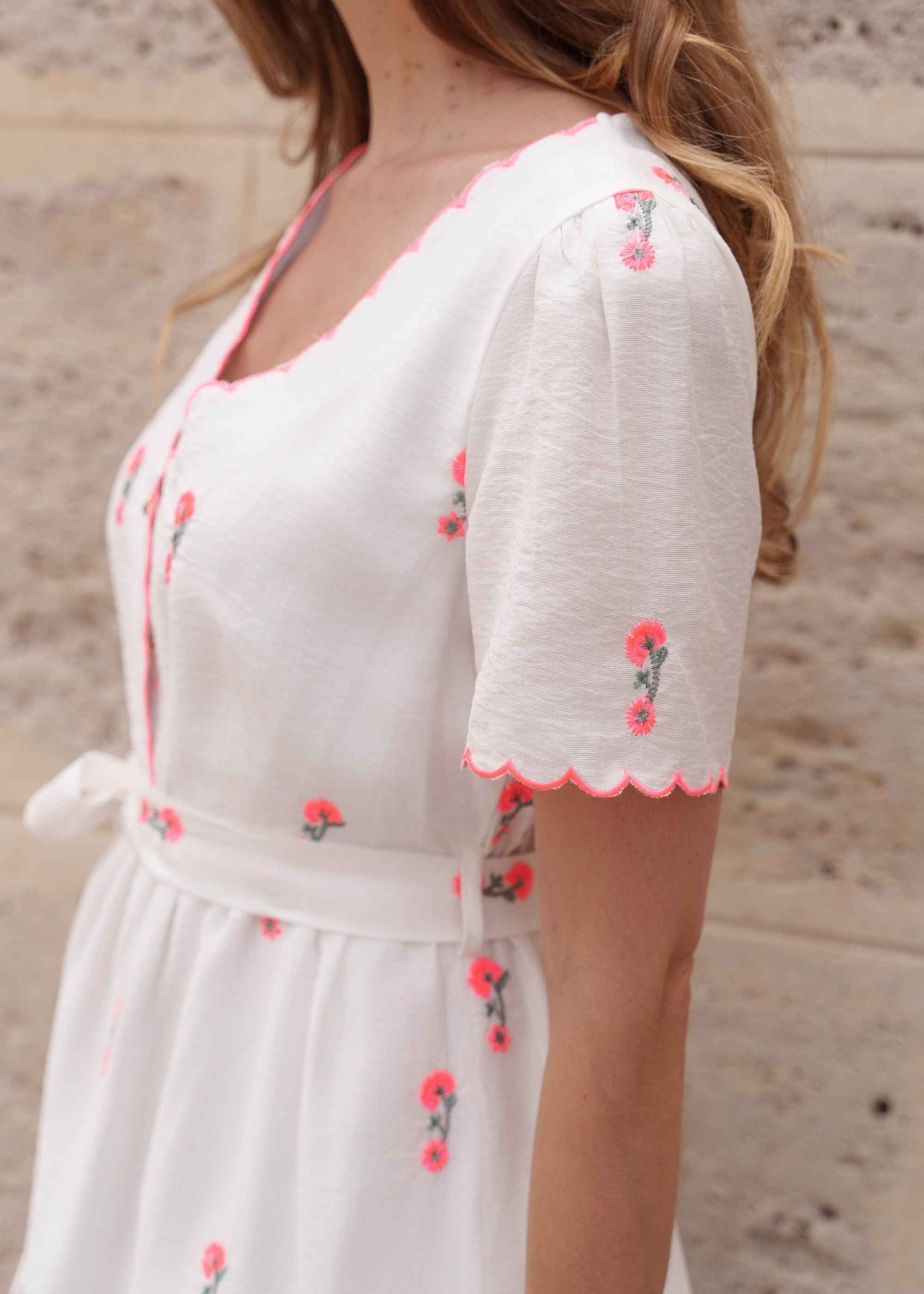 Robe Jeanne - Blanc