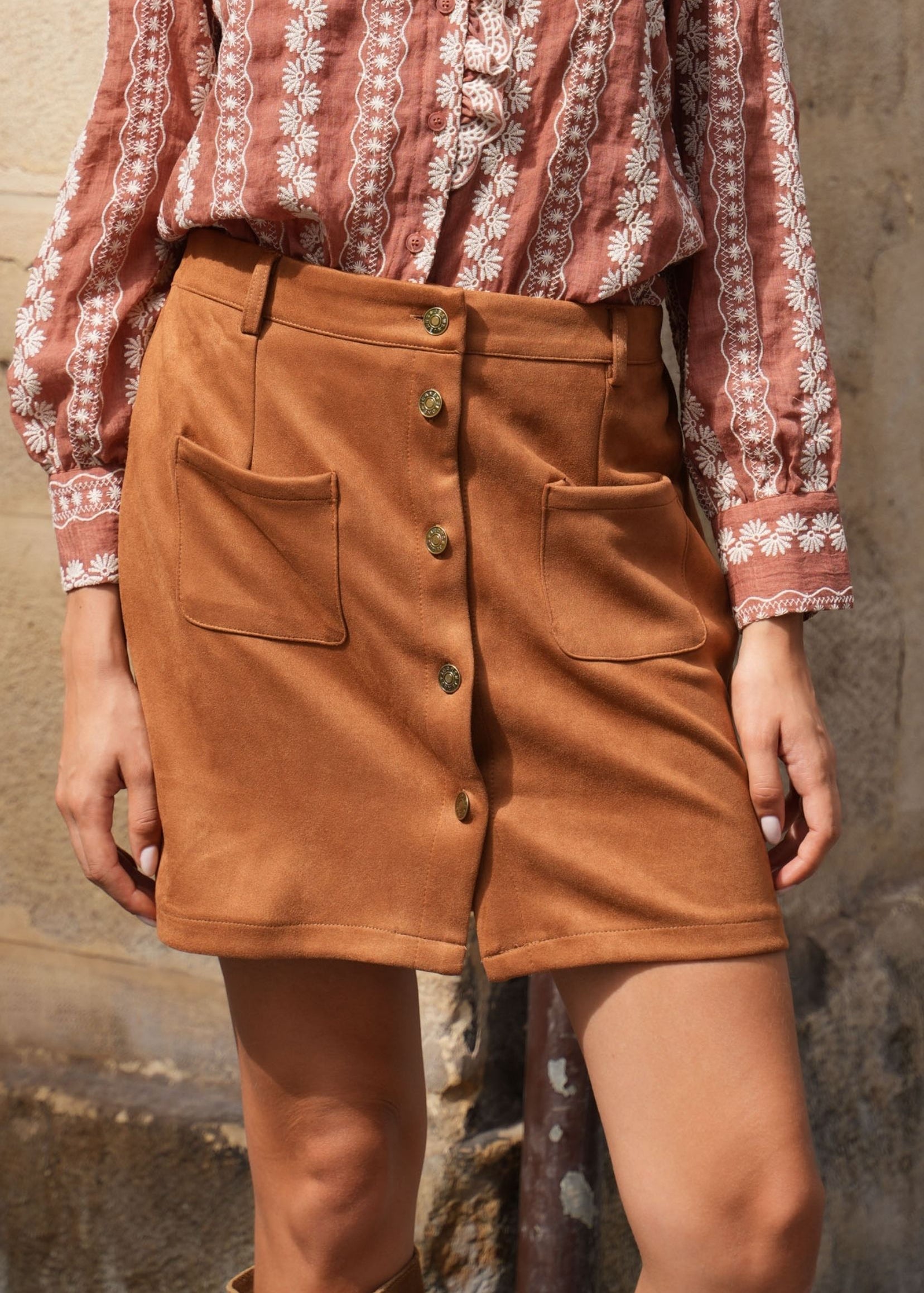 Jupe Hortense - Caramel