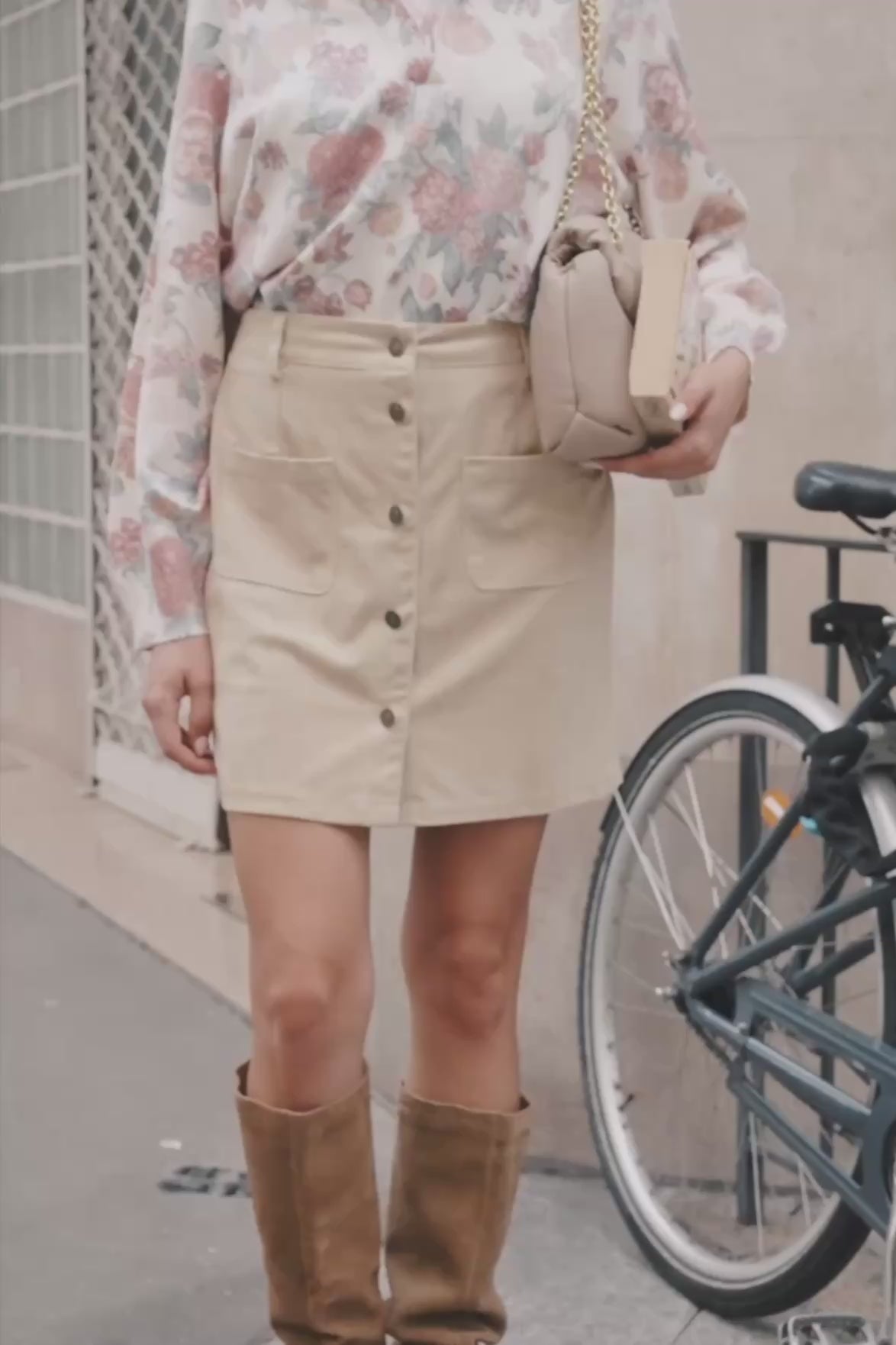 Jupe Hortense - Beige
